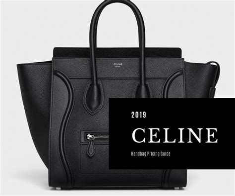 how much is celine paris bag|Celine bag price list.